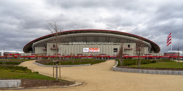 Estadio Wanda Metropolitano Atlético Madrid frontal