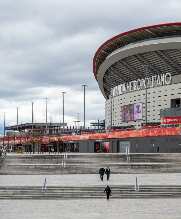 Estadio Wanda Metropolitano Atlético Madrid exteriores