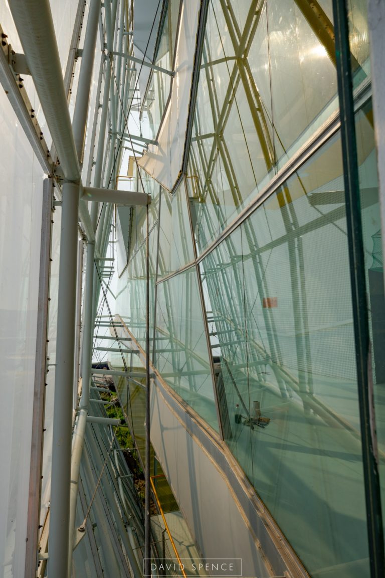 Interior de la estructura