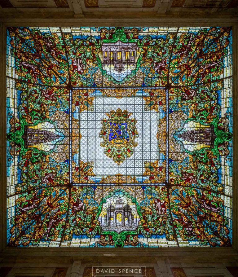 Bóveda de cristal Ayuntamiento Madrid