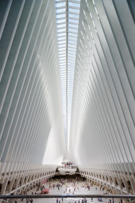 Interior Oculus Santiago Calatrava